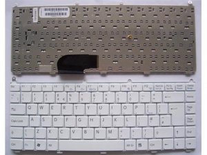 UK Layout Sony VAIO VGN AR, VGN FE Series Laptop Keyboard White
