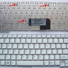 SONY VAIO VPC CW Series Laptop Keyboard - US Layout White Color