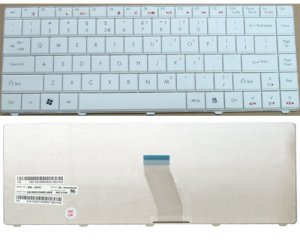 US Layout Gateway eMachines D525 D725 NV40 NV42 NV44 NV48 Series keyboard White