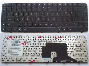 HP Pavilion DV6-3000 DV6T-3000 DV6Z-3000 Black keyboard