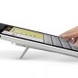 Silver Desktop Holder Compass Mobile Stand For iPad