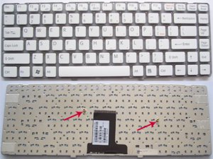 SONY Vaio VPC-EA21 VPC-EA22 VPC-EA24 VPC-EA25 VPC-EA27 Series laptop keyboard White