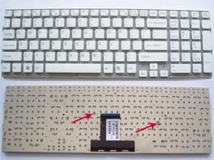 SONY Vaio VPC-EB16 VPC-EB17 VPC-EB23 VPC-EB27 VPC-EB43 VPC-EB44 Series laptop keyboard White