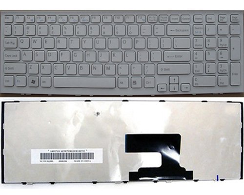 NEW Sony VAIO VPC-EH14FM Keyboard 1-489-713-11 ( us layout,White)