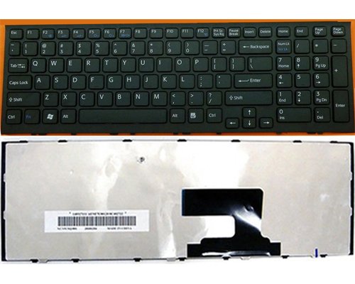 Sony  VPC-EH12FX/L Keyboard  - New Sony VAIO VPC-EH12FX/L Keyboard  ( us layout,black)