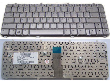 DV5-1003XX Keyboard - New HP COMPAQ DV5-1003XX Keyboard us layout Silver