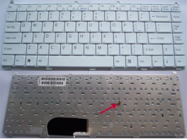 US Layout Sony VAIO VGN-AR11 Series Laptop Keyboard White
