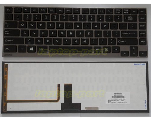 New Toshiba Portege U800 U835 U900 Keyboard -With Backlit,us layout