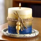 Earth-Tone Candle