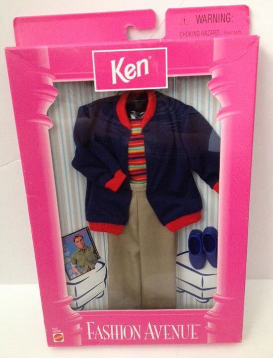 1998 Ken Fashion Avenue - Blue Jacket