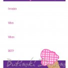 Pink Ice Cream Party Invitation