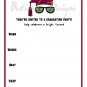 Graduation Party Invitation