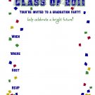 Graduations Party Invitation-Class of 2011