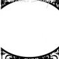 Graphic Digital Image for DIY B&W Ornamental