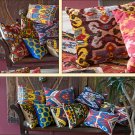 SUZANI IKAT SILK CUSHIONS AND PILLOWS