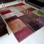 VINTAGE OVERDYED PATCHWORK RUGS
