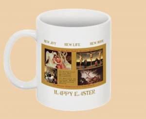 EASTER CUP "NEW LIFE-HOPE-JOY" NIB Collectible VNTG Collage  $12.50