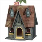 THATCH ROOF CHIMNEY BIRDHOUSE