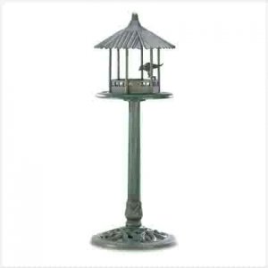 VERDIGRIS GAZEBO BIRDFEEDER