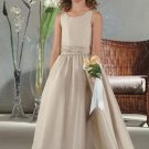 Top Selling Satin Flower Girl Dress F101