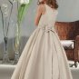 Top Selling Satin Flower Girl Dress F101