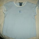 Gap lightblue rinestone dragonfly top