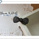 Banana Pins - gray with ribbon - 12