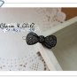 Banana Pins - gray with ribbon - 12