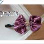 Hair Clamps - Puple with ribbon - 4