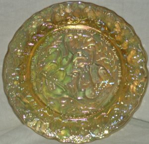 Yellow Wall Hanging Plate