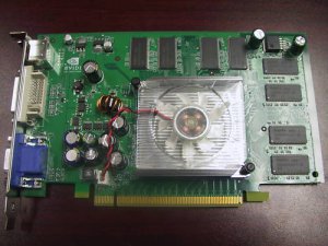 Dell T9098 nVidia Quadro FX540 128MB PCI-e Card DVI VGA