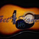 Brad Paisley hand signed acoustic guitar