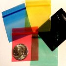 100 Colorful Mix  2 x 2" Apple Baggies Minizip Bags 2020