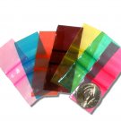 1000 Assorted Color Apple Baggies 1.25 x 1.25 inch Small Zip Bags