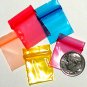 100 Rainbow Colors Baggies 3434 zip lock 0.75 x 0.75" Apple Brand