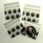 100 Eight Ball Design Apple Baggies 1034 zip lock 1 x 0.75"