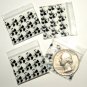 100 Panda Design Baggies 12510 Apple® Brand Bags 1.25 x 1 in.