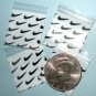 100 Swoosh Design Baggies 125125 Apple Bags 1.25 x 1.25 in