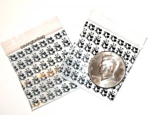 100 Panda Design Baggies 2020 Apple&Acirc;&reg; Brand Bags 2 x 2 in.