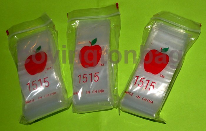 1000 Clear Baggies 1.5 x 1.5" Small Ziplock Bags 1515