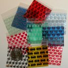 1000 Mixed Designs  2 x 2" Small Zip Locking Bags