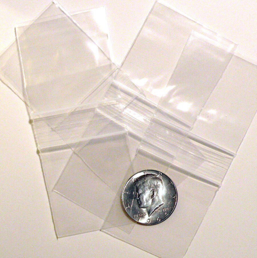 200 Clear Baggies 2 x 2" Small Ziplock Bags 2020