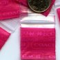 100 Luxury Brand Apple baggies 1 x 1" Mini Zip lock Bags 1010  (C)