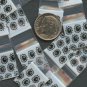 100 Eight Ball Apple Baggies 5858 zip lock bags 5/8" x 5/8"