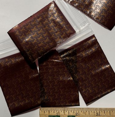 100 Fashion baggies 2 x 3" mini zip lock bags 2030