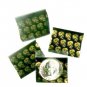 200 Gold/Black Skulls Apple Baggies 1034 zip lock 1 x 0.75"