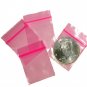 100 Pink Apple Baggies 1.25 x 1.25 inch Small Ziplock Bags