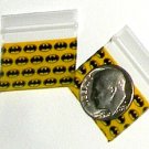 100 Batman Apple Baggies  1 x 0.75" Small Zip Bags 1034