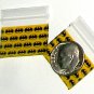 100 Batman Apple Baggies  1 x 0.75" Small Zip Bags 1034
