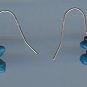 Dyed Onyx and Black Onyx Earrings